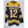 Image 2 : CHUCK KOBASEW AUTOGRAPHED BRUINS JERSEY, SIZE XL