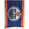 Image 1 : EDMONTON OILERS NHL TEAM FLAG SIGNED BY #9 GLENN