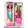 Image 1 : NEW BARBIE AND NEW LITTLE MERMAID DOLLS