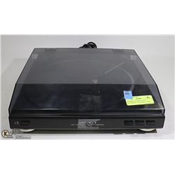 WORKING OPTIMUS FULLY AUTOMATIC TURNTABLE COMES