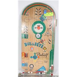 VINTAGE BULLSEYE PINBALL MARBLE GAME