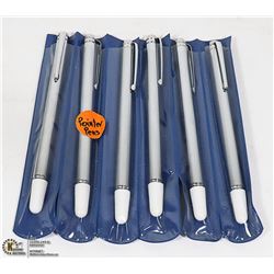 PACKAGE OF 6 VINTAGE POINTER PENS - INK IS DRY