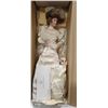 Image 1 : 24" FRANKLIN MINT "GIBSONGIRL" BRIDE DOLL