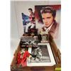 Image 1 : FLAT OF ASSORTED ELVIS PRESLEY MEMORABILIA