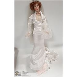 18" ASHTON DRAKE DOLL "KATHLEEN " 30'S BRIDE