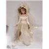 Image 1 : 16" ASHTON DRAKE DOLL "FINISHING TOUCH" BRIDE