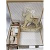 Image 2 : 16" HAMILTON DOLL "AMY" WITH ROCKING HORSE