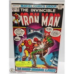 IRON MAN # 60 NM COMIC MASKED MARAUDER GUEST