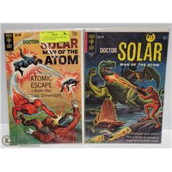 2 X DOCTOR SOLAR #13 & #26 GOLD KEY COMICS