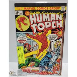 HUMAN TORCH # 4 MARVEL COMIC FANTASTIC FOUR