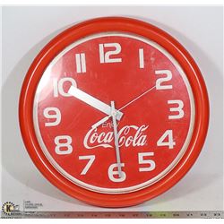 VINTAGE COCA COLA WALL CLOCK