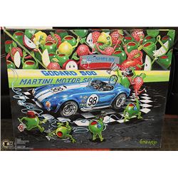 GODARD ART - "WE OLIVE A SHELBY 28"X 35"