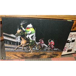 GODARD ART - "DAILY DOUBLE" 29"X 39"