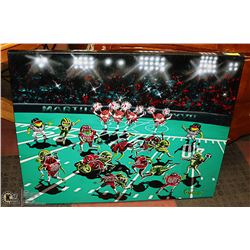 GODARD ART - "MARTINI BOWL"  28"X 35",