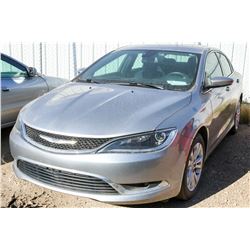 **UNRESERVED** 2015 CHRYSLER 200 LIMITED