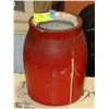 Image 1 : RED ANTIQUE UNCRACKED CROCK  9" TALL