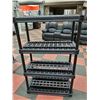 Image 1 : 4 TIER HEAVY DUTY RESIN STORAGE SHELF 37" X 18" X