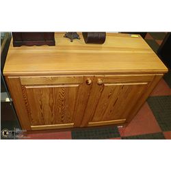PINE CABINET 39.5" X 18" X 32"