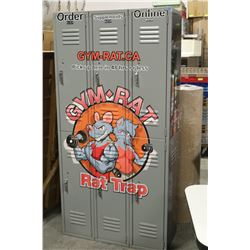 BANK OF 6 LOCKERS  36 X 15 X 72"