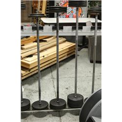 70LB WEIGHT WITH BARBELL WELDED ENDS NOT REMOVABLE