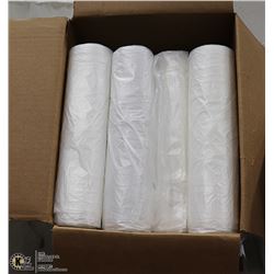 CASE OF 43" X 48" CLEAR FOOD GRADE BAGS