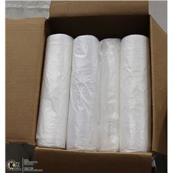 CASE OF 43" X 48" CLEAR FOOD GRADE BAGS