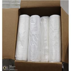 CASE OF 43" X 48" CLEAR FOOD GRADE BAGS