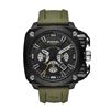 Image 1 : NEW DIESEL TRIPLE CHRONO GREEN SILICONE STRAP $395