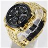 Image 9 : NEW DIESEL TRIPLE CHRONO GOLD TONE MSRP $506 55MM