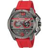 Image 1 : NEW DIESEL GUNMETAL DIAL 55MM RED BAND MSRP $342