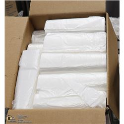 CASE OF 30" X 38:" CLEAR FOOD GRADE BAGS