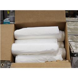 CASE OF 42" X 48" CLEAR FOOD GRADE GARBAGE BAGS
