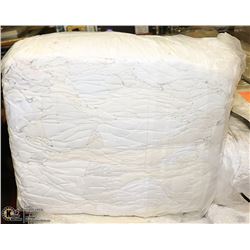 25LB BAG OF WHITE PREFILL RAGS