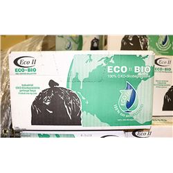 CASE OF 200 - 35" X 48" REGULAR BLACK GARBAGE BAGS