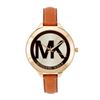 Image 6 : NEW MICHAEL KORS SLIM RUNWAY LEATHER STRAP WATCH