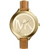 Image 6 : NEW MICHAEL KORS SLIM RUNWAY LEATHER STRAP WATCH