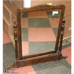 ANTIQUE VANITY MIRROR 23" X 32"