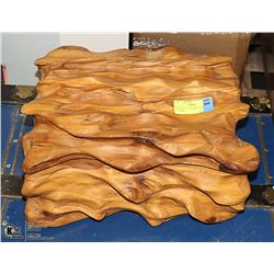 UNUSUAL HANDCARVED CHEST 15" X 12" X 8"