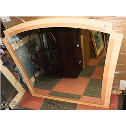 MAPLE TONE DRESSER MIRROR 53" X 43"