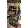 Image 1 : HEAVY DUTY PLASTIC SHELF 6 FEET TALL X 31"W X 13"