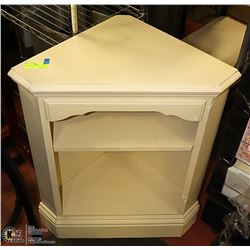 YELLOW WOOD CORNER CABINET 14.5" X 30.5" X 25"