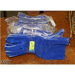 6 PAIRS OF HEAVY DUTY WELDING GLOVES