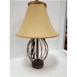 NEW METAL TABLE LAMP 25" TALL