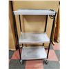Image 1 : 3 TIER ROLLING SHOP CART WITH POWER BAR 30" X 20"