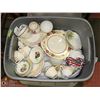 Image 1 : TOTE OF ASSORTED BONE CHINA