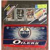 Image 1 : OILERS LICENSE PLATE/1991 LTD EDTN HOCKEY CARDS