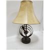 Image 1 : NEW METAL TABLE LAMP, 23" TALL
