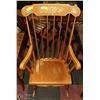 Image 1 : WOOD ROCKING CHAIR