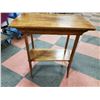 Image 3 : VINTAGE WOOD SIDE TABLE 28" X 18" X 29-1/2"