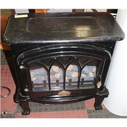 ELECTRIC LIGHT UP FIREPLACE 21" X 11" X 25"